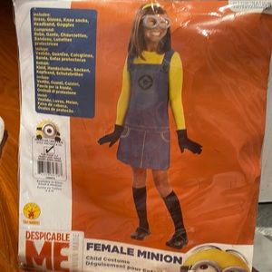 Female minion costume child